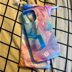 iPhone 13 Pro Max Cotton Candy loopy case (righty)